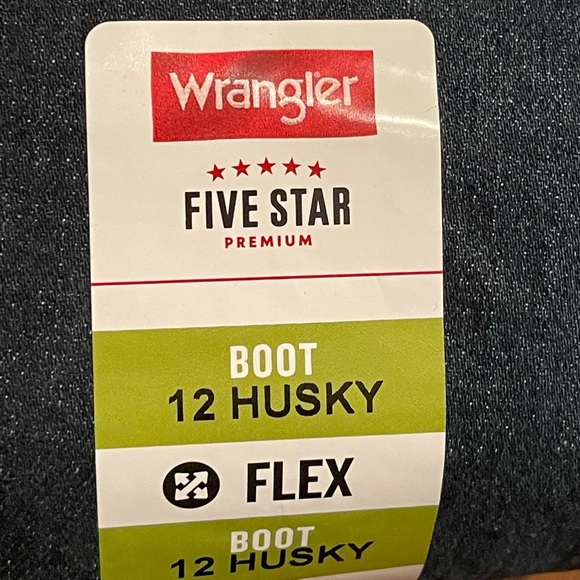 WRANGLER | Classic Boot Flex Husky Dark Wash Jeans - Picture 5 of 9